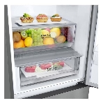 Холодильник LG GC-B459ANMW серебристый двухкамерный 234/110л морозилка снизу, No Frost, фото5