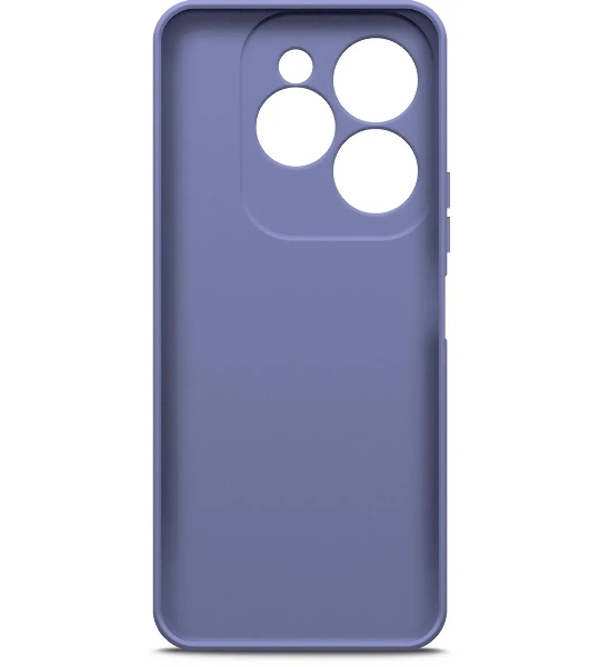 Чехол (клип-кейс) BoraSCO для Infinix Hot 40i/Smart 8/8 Plus/8 Pro Silicone Case лавандовый