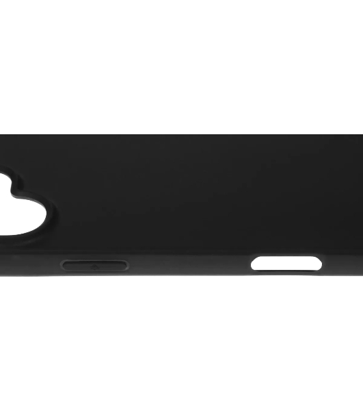 Чехол (клип-кейс) BoraSCO для Apple iPhone 16 Plus Silicone Case черный (73521)