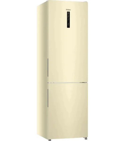 Холодильник Haier CEF538CCG бежевый двухкамерный 263/105л морозилка снизу, No Frost