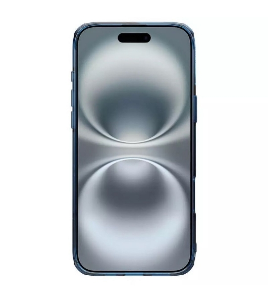 Чехол Nature TPU Pro Magnetic Case, синий, (AP iP16 Plus)