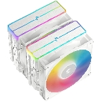 Кулер для процессора DEEPCOOL AG620 WH ARGb V2 LGA20XX/1700/1200/115X/AM5/AM4 (9шт/кор, TDP 260W, PWM, ARGb DUAL Fan 120мм, 6 тепл. трубок, белый) RET, фото9