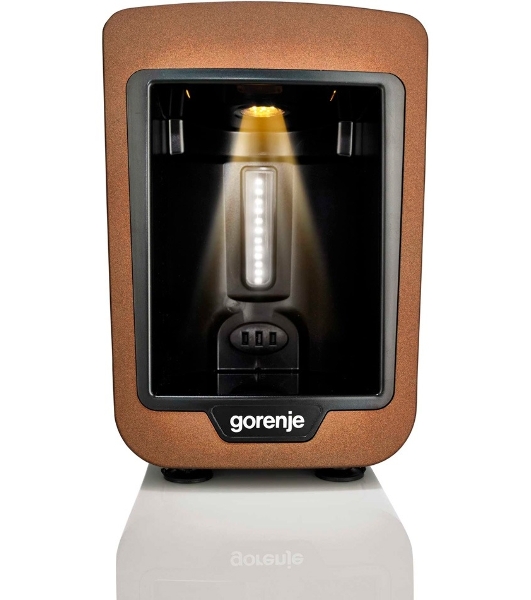 Кофеварка Gorenje ATCM730T медный/черный, исп. кофе - молотый, 0.27 л, 730 Вт.
