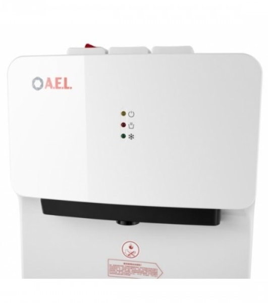 Кулер для воды AEL LC-AEL-420, верхняя загрузка, нагрев 85 °С, охлаждение 10 °С, белый