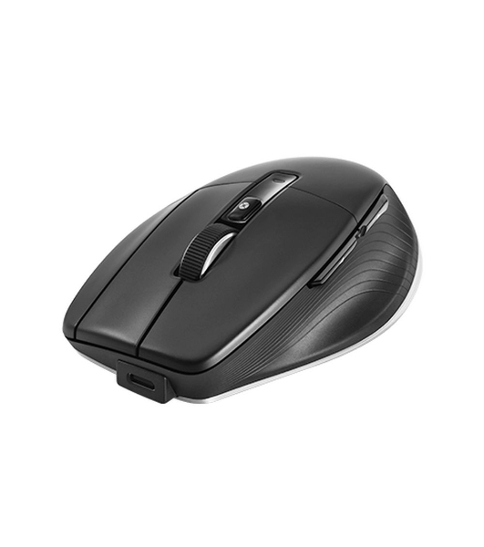 Мышь беспроводная/проводная 3Dconnexion CadMouse Pro Wireless, RTL, Right hand (341450) (3DX-700116) черный, 7200 dpi, радиоканал, Bluetooth, USB, кнопки - 7