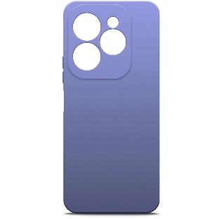 Чехол (клип-кейс) BoraSCO для Infinix Hot 40i/Smart 8/8 Plus/8 Pro Silicone Case лавандовый