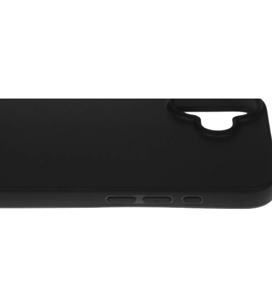 Чехол (клип-кейс) BoraSCO для Apple iPhone 16 Plus Silicone Case черный (73521)