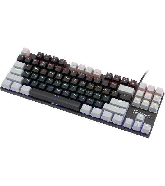 Клавиатура Oklick K600X проводная, USB Type-A, серый