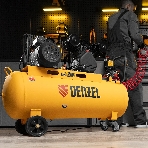 Компрессор воздушный Denzel BCV2200/100 рем. привод, 2,2 кВт, 100 л, 370 л/мин, фото12