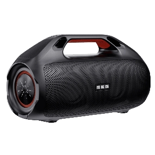 Портативная колонка MEG SDA100BL, 100Вт, Bluetooth, влагозащита IPX7, PowerBank, черная