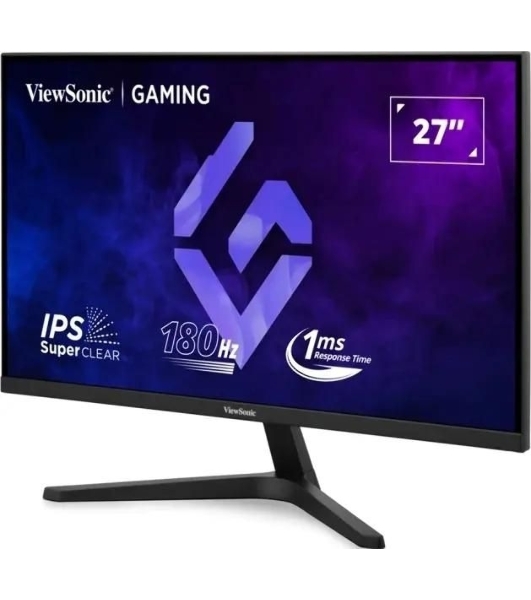 Монитор ViewSonic 27' VX27G1-HD черный IPS LED 16:9 HDMI матовая 300cd 178гр/178гр 1920x1080 180Hz DP FHD 3.5кг