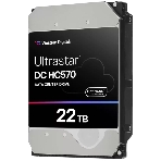 Жесткий диск серверный Western Digital 3.5'; 22Tb Ultrastar DC HC570 (WUH722222ALE6L4) SATA 6Gb/s, 7200rpm, 512MB, 4k/512e, Helium, Bulk, фото2