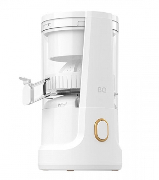 Соковыжималка BQ J1010 белый, цитрусовая, 150 Вт, 150 мл, механическое