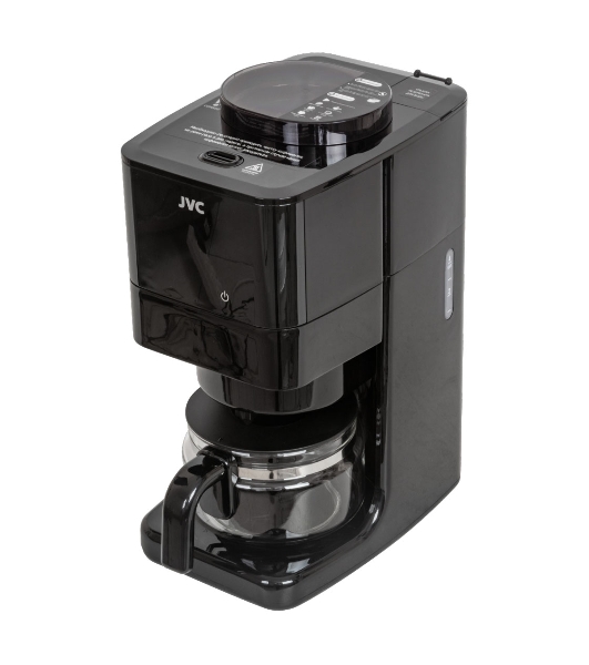 Кофеварка капельная JVC JK-CF37 черный, зерновой/молотый, 0.6 л, 730 Вт
