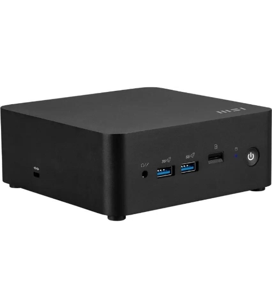 Мини ПК MSI Cubi NUC 1M-053BRU Core 3 100U (1.2) Graphics CR noOS GbitEth WiFi BT 120W черный (936-B0B111-081)