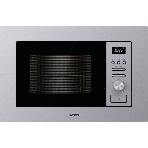 Встраиваемая микроволновая печь Gorenje BM201AG1X нержавеющая сталь, 20 л, 800 Вт, переключатели - поворотный механизм/кнопки, фото 1