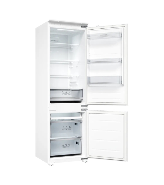 Встраиваемый холодильник Kuppersberg RBN 1761, High-Tech, ВхШхГ 178.5х54х55 см, объем 274 л, инверторный компрессор, электронное управление, скользящее крепление фасада, No Frost, LED освещение, супер заморозка, энергоэффективность А++