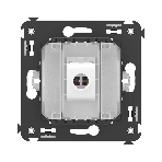 Розетка компьютерная DKC 4400663 1-м СП Avanti 'Белое облако' RJ45 кат.5E без шторки в стену, фото4
