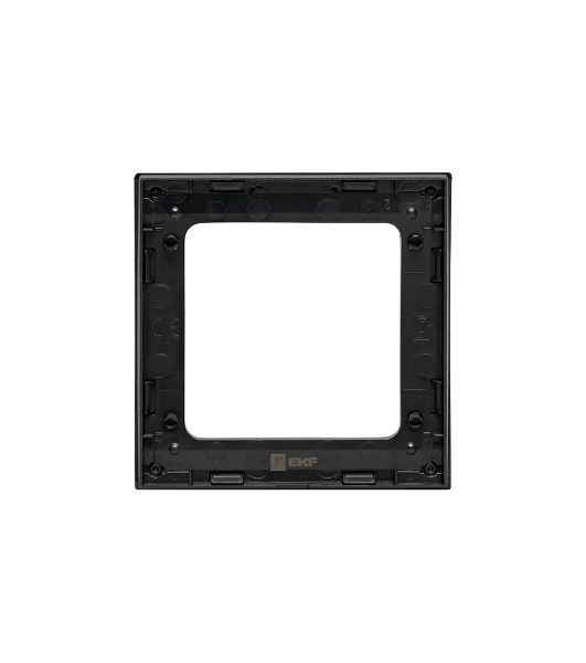 Рамка EKF EXM-G-302-30 Стокгольм PROxima 1-ая, черный