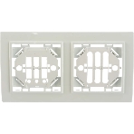 Рамка 2-м Минск горизонтальная белый Basic EKF ERM-G-302-10, фото3