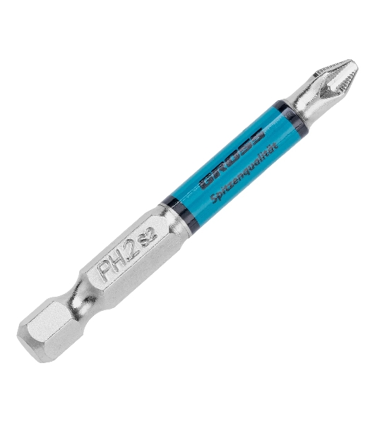 Бита Gross PH2х60 мм, сталь S2, кругл., 10 шт.