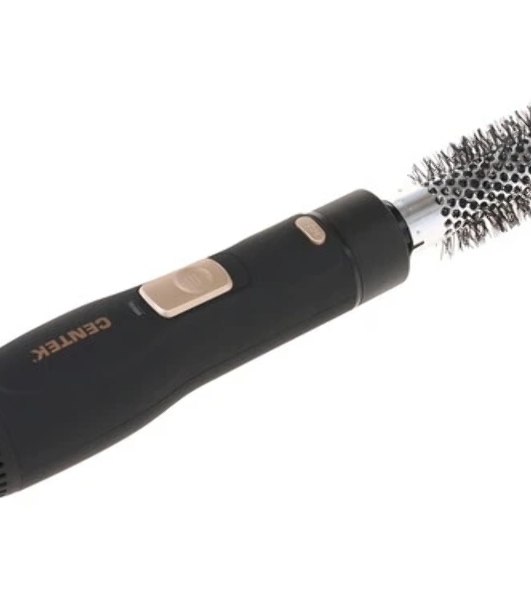 Фен-щётка Centek CT-2059 черный/золотистый, 1200 Вт, 25 мм