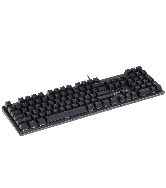 Клавиатура проводная A4Tech B760 механическая черный/серый USB Gamer LED