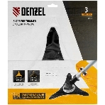 Диск для триммера Denzel 305 х 25,4 мм, толщина 1,6 мм, 3 лезвия, фото3