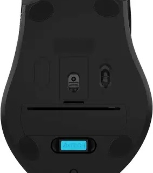 Мышь A4Tech Fstyler FG55S Plus серый оптическая 1200dpi silent беспров. USB