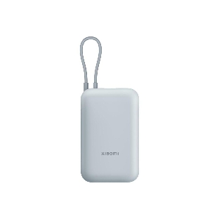Портативный аккумулятор Xiaomi Power Bank 10000mAh (встроенный кабель) Ледяной синий GL