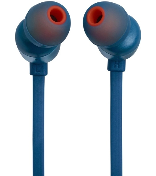 Проводные наушники JBL Tune 310C синий, внутриканальные, микрофон