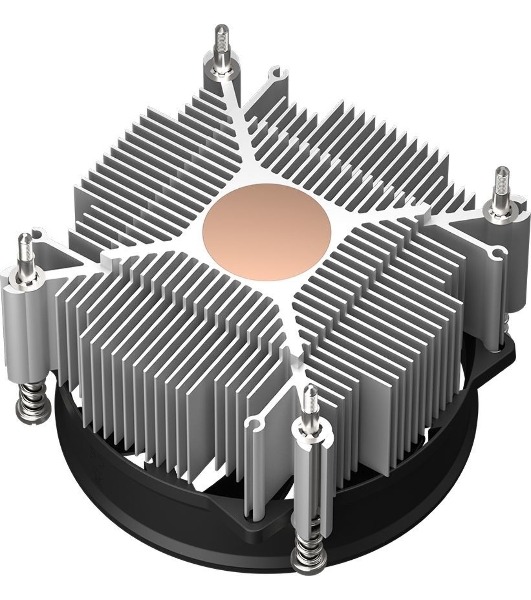 Устройство охлаждения (кулер) PcCooler R95-I черный 95мм алюминий+медь 2800rpm 31.2db 4-pin 95W 60мм