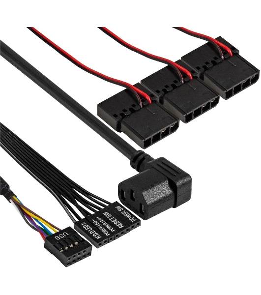 Серверный корпус ExeGate Pro 2U550-04 (RM 19', высота 2U, глубина 550, БП 2U-400ADS, 2*USB)