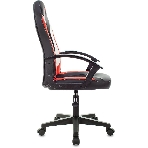 Кресло игровое Zombie 11LT черный/красный текстиль/эко.кожа крестовина пластик, фото7