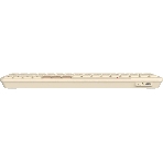Клавиатура беспроводная A4Tech Fstyler FBK26C AS, USB, Bluetooth/Радиоканал, бежевый, фото3