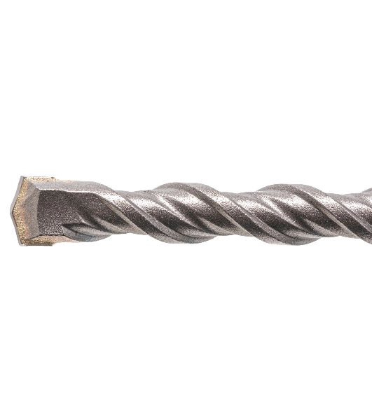 Бур по бетону Denzel двойная спираль, Cobalt W-tip, 10x210 мм, SDS PLUS
