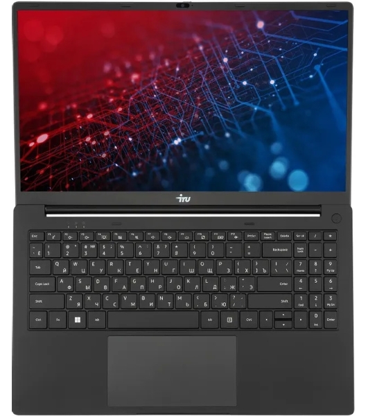 Ноутбук IRU Strato 15ALID4/15.6'/IPS/Intel Core i3 1315U/16Gb/512Gb SSD/Intel UHD Graphics/без ОС/черный/2.2kg
