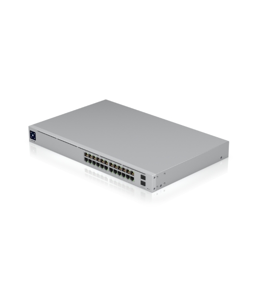 Коммутатор в стойку Ubiquiti UniFi Professional 24Port Gigabit Switch with Layer3 Features and SFP+ USW-Pro-24-EU, 24х 1G RJ45, 2х 10G SFP+