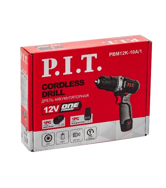 Дрель P.I.T. PBM12K-10A/1 X-DRIVER патрон:быстрозажимной реверс (PBM12K-10A/1)