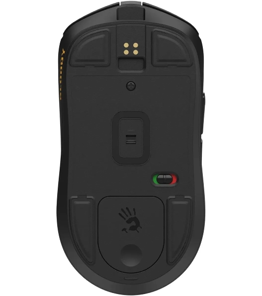 Мышь беспроводная/проводная A4Tech Bloody R72 Ultra Duo черный/рисунок, 20000 dpi, радиоканал, USB, кнопки - 7