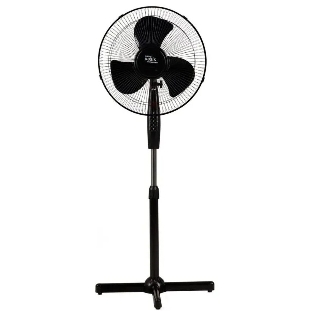 Вентилятор Oasis VF-50PB чёрный, напольный, 50 Вт, 3 скорости, 40 см (2 шт в упак.)