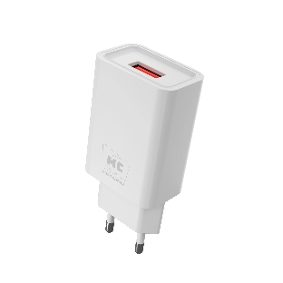 Сетевое зарядное устройство MORE CHOICE (4620202555731) NC07a СЗУ 1USB 2.0A для Type-C, белый