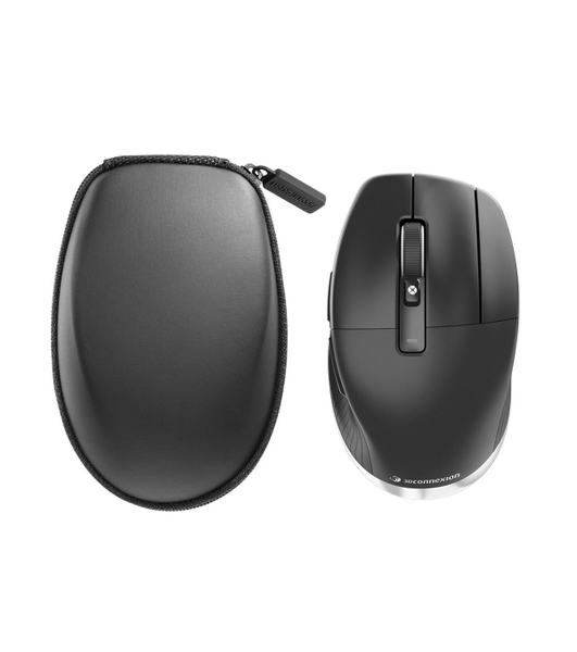 Мышь беспроводная/проводная 3Dconnexion CadMouse Pro Wireless, RTL, Right hand (341450) (3DX-700116) черный, 7200 dpi, радиоканал, Bluetooth, USB, кнопки - 7