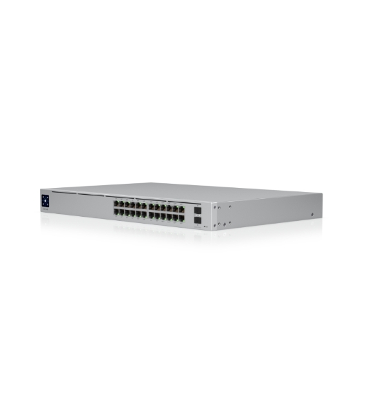 Коммутатор в стойку Ubiquiti UniFi Professional 24Port Gigabit Switch with Layer3 Features and SFP+ USW-Pro-24-EU, 24х 1G RJ45, 2х 10G SFP+