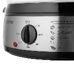 Пароварка Centek CT-1457 серебристый, 9 л, ярусы - 3, 800 Вт, механическое, фото4