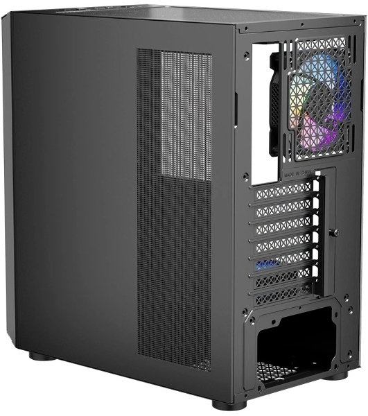 Компьютерный корпус 1STPLAYER TRILOBITE T7-P черный ATX 4x120мм LED fans T7-P-BK-4F1