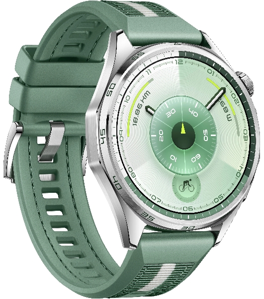 Умные часы Huawei Watch GT 6 ATM-B19, 1.47' AMOLED, Bluetooth, 5ATM, зеленый