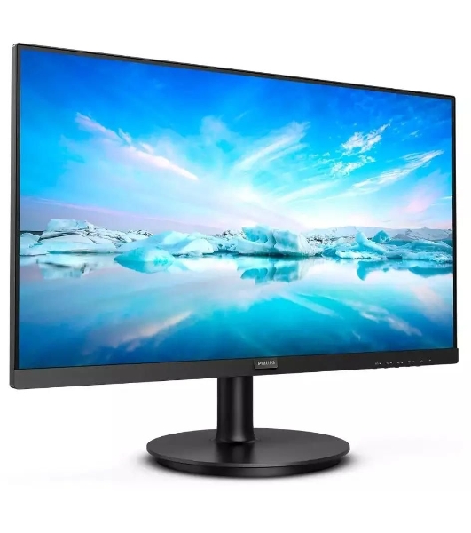 Монитор 21.5' Philips 222V8LA (00/01) VA 1920x1080, 75 Гц, 4 мс, 16:9, 250 кд/м2, 1xHDMI, 1xDP, 1xVGA, 1x3.5 мм, черный