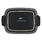 Форма для запекания MATTE BLACK прямоугольная 29,5х20,5х6,5см, жаропрочная керамика, фото4