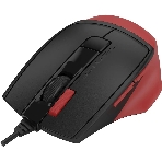 Мышь проводная A4Tech Fstyler FM45S Air красный/черный, 2400 dpi, USB, кнопки - 7, фото8